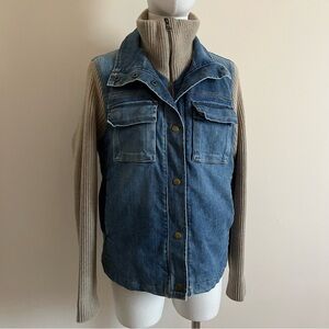 Theory knit Jean jacket